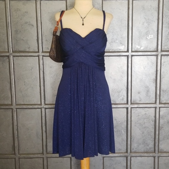 B Darlin Dresses & Skirts - B. Darlin Sparkly Navy Blue Dress 👗